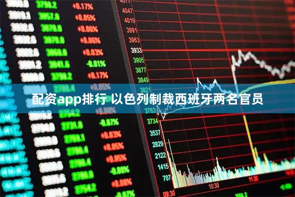配资app排行 以色列制裁西班牙两名官员
